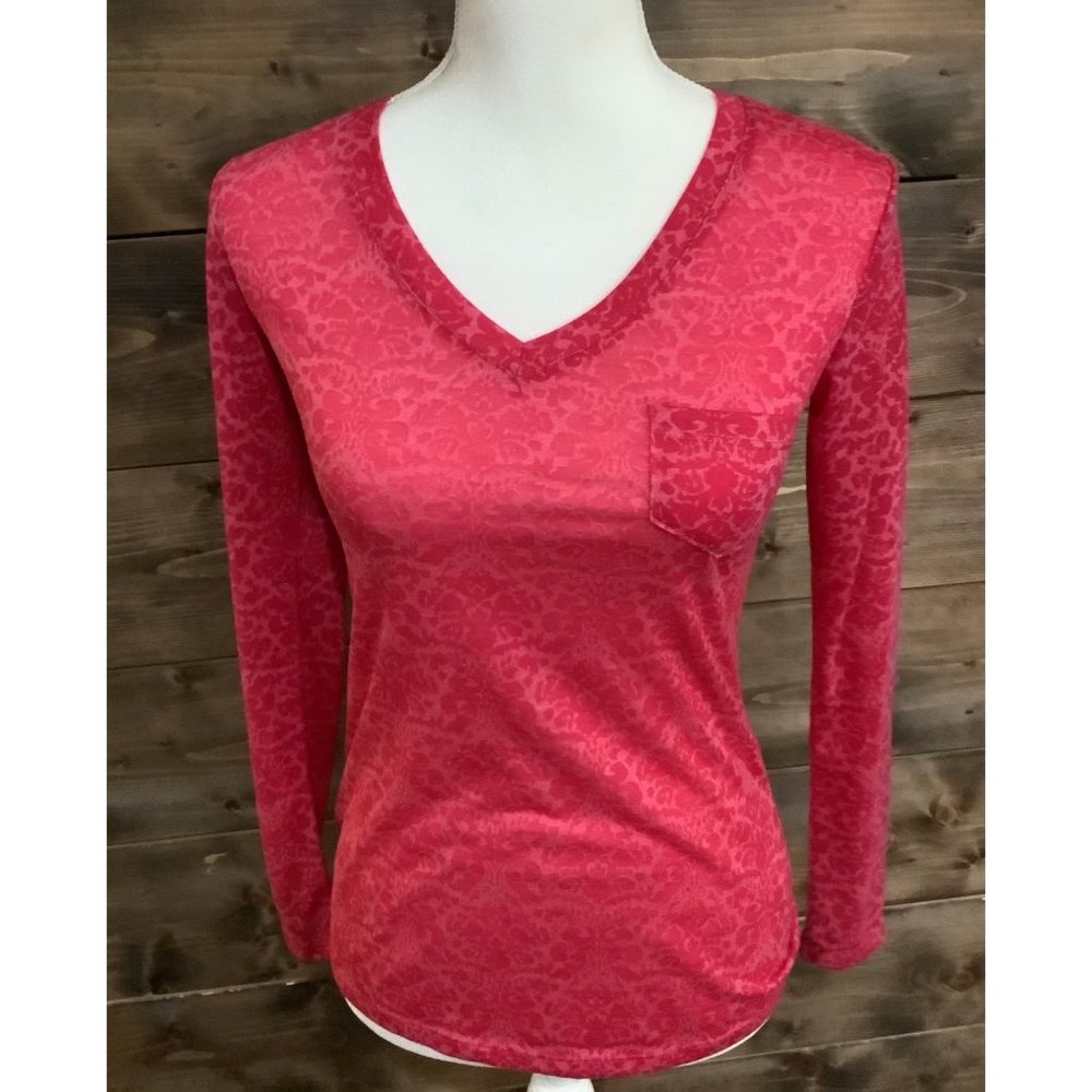 Women’s DNA Couture Pink Long Sleeve Shirt - Picture 5 of 5
